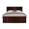 Global Furniture Usa Transitional  Linda Merlot Queen Bed 3021 - alternate 1